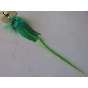  New Fashion Feather Hair Extension Green Color Everything 