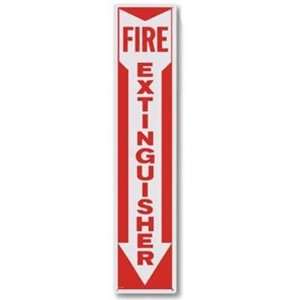  Brooks Equipment   Fire Extinguisher Arrow Signs   4 In X 