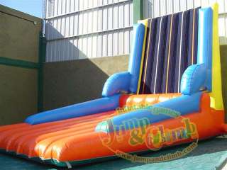 NEW INFLATABLE SPORTS & GAMES   FUN VELCRO WALL W SUITS  