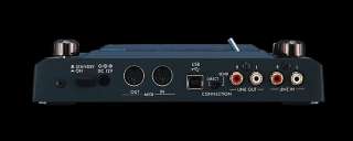 Line input (stereo RCA pin jack), microphone input (mono jack)