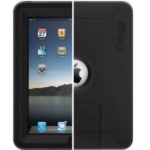 Black Otterbox Defender 3 Layer Case for iPad Hard PC SIlicone Screen 