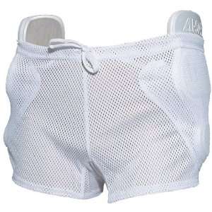   Pocket Mesh Football Girdles WHITE YOUTH   S/M