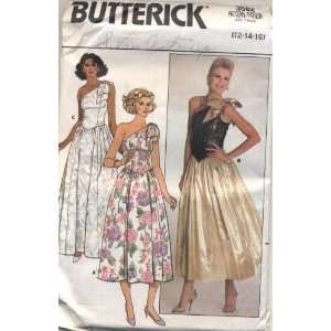  Butterick Prom, Evening, Formal Dress Sewing Pattern #3582 