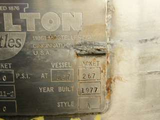 30 Gallon Stainless Steel Tank Kettle w Jacket in NJ  