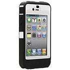 OtterBox Universal Defender Case iPhone 4 Black & White Brand New 