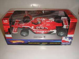 2009 SCOTT DIXON signed INDY 500 HOT WHEELS DIECAST CAR  