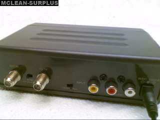 JENSEN RF Modulator DVD647 Signal Converter  