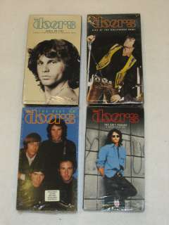 DOORS VIDEO & BOOK COLLECTION 4 VHS Still Sealed in Shrink & 8 