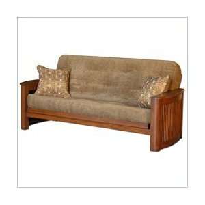 Hawfield Simmons Futons by Big Tree Park Ave Full Size Futon in Oak