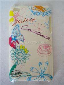 NIB Juicy Couture IPod Touch 4th Generation Cover Case Multi Flower 