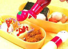 BENTO accessories MAYO&KETCHUP CASE egg & tomato  