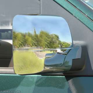 04 08 Ford F150 Chrome Door Full Mirror Cover Trim Kit Pair  