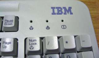 IBM PS/2 Keyboard & Palm Wrest BRAND NEW Ivory RS6000  