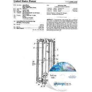    NEW Patent CD for GAS OPERATED WATER HEATER 