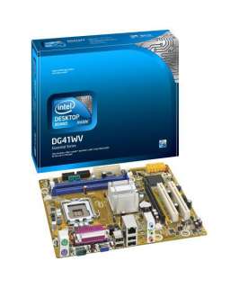 Intel Core 2 Quad/Intel G41/A&V&GbE/MATX Motherboard, Retail BOXDG41WV