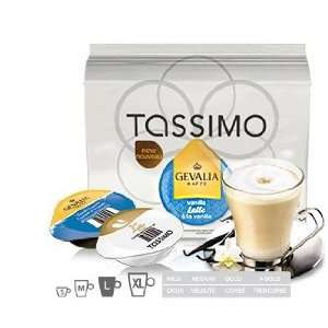 cups Tassimo Gevalia Vanilla Latte 8 Vanilla Expresso + 8 Sweet Milk 