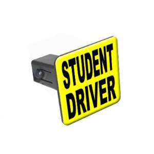 Student Driver   1 1/4 inch (1.25) Tow Trailer Hitch Cover Plug Truck 