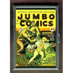   COMICS SHEENA DEVIL APE ID CIGARETTE CASE WALLET 