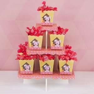  Girl Puppy Dog   Candy Stand & 13 Fill Your Own Candy Boxes 