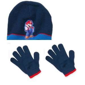  Super Mario Winter Hat & Gloves Toys & Games