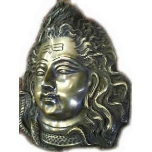  Shiva Hindu God Lord Shiv Brass Mask