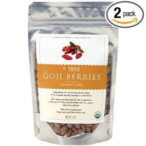   Healths Tibetan Goji Berries, Cappuccino, 6 Ounce Pouches (Pack of 2