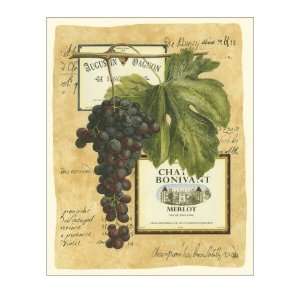  Small Red Grapes II Giclee Poster Print by Vision Studio 