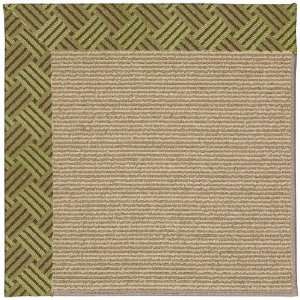   Zoe Sisal Mossy Green Rectangle 4.00 x 6.00 Area Rug