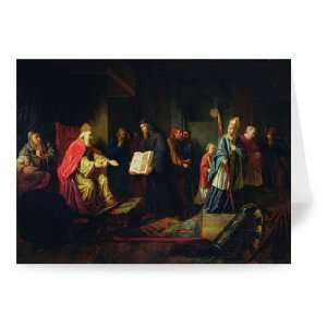 religion in 987 (oil on canvas) by Johann Leberecht Eggink   Greeting 