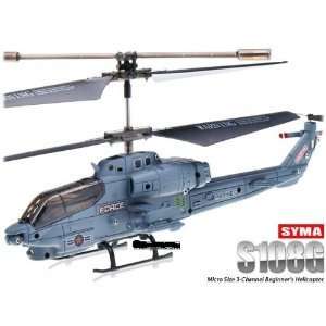   Mini Radio Controlled Marine Cobra Helicopter Gyro Toys & Games