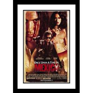 Once Upon a Time in Mexico 20x26 Framed and Double Matted Movie Poster 