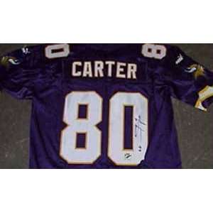Cris Carter Autographed Jersey 