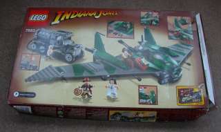 Lego Indiana Jones   7683   Fight on the Flying Wing (New in Box 