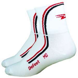  DeFeet Mens Aerator DeLine Red Sock