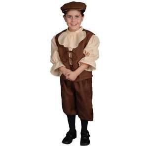   Colonial Boy   Small 4 6   Dress Up Halloween Costume 