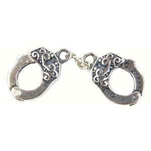 Authentic Zable Handcuffs 925 Sterling Silver Bead Charm BZ 2032 fits 