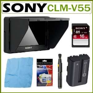  CLM V55 5 Inch External LCD Monitor for Alpha Cameras & Handycams 