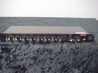   LM308 STEREO EIGHT (8) CHANNEL, LINE LEVEL MIXER, RACK MOUNT  