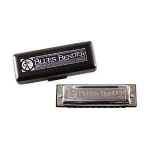  Hohner Blues Bender P.A.C. Harmonica, F Musical 