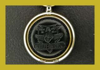 TAZmanian DEVIL Harley Davidson FOSSIL Pocket Watch w/ CHAIN MIB 