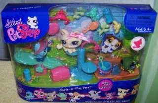 Littlest Pet Shop *CHASE N PLAY PARK * Playset New  