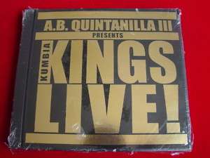 QUINTANILLA III PRESENTS KUMBIA KINGS LIVE CD NEW  