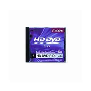 imation Dual Layer HD DVD R Disc, 30GB, 1x, w/Jewel Case 