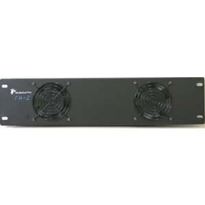   Technical Pro Fn 2 Dual Rack Mount Cooling Fan Musical Instruments