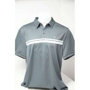  New J.Lindeberg Short Sleeve Mens Golf Collar Shirt Size 