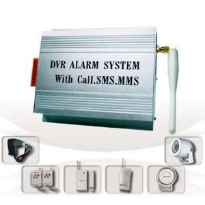 gsm home alarm dvr system with photo taken sms/mms 433/315 