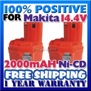 14.4V 14.4volt Battery Fit Makita 1420,1422,192600 1,1051D,1051DZ 