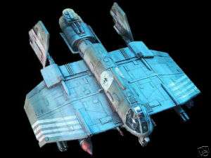 Cloakshape H Fighter Star Wars Spacecraft Wood Model  