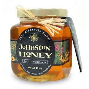 Prairie Wildflower Honey   12 oz. Jar  Grocery & Gourmet 