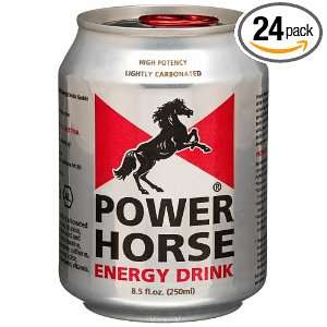 Power Horse Energy Drink, 8.45 Ounce Cans (Pack of 24)  